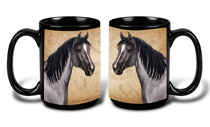 Quarter Horse Blue Roan - My Faithful Friends Mug 15 oz
