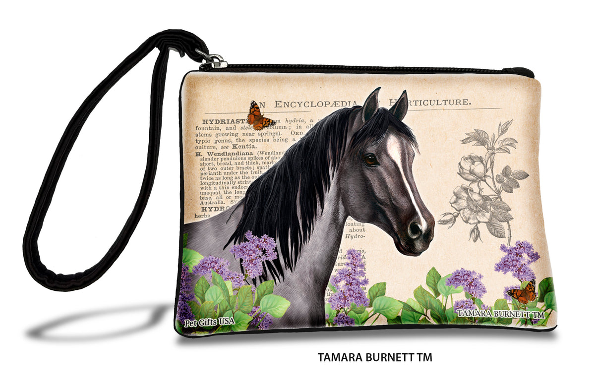 Quarter Horse Blue Roan Zippees Pet Pouch