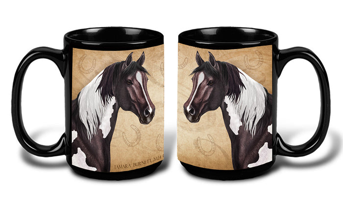 Quarter Horse Brown Paint - My Faithful Friends Mug 15 oz
