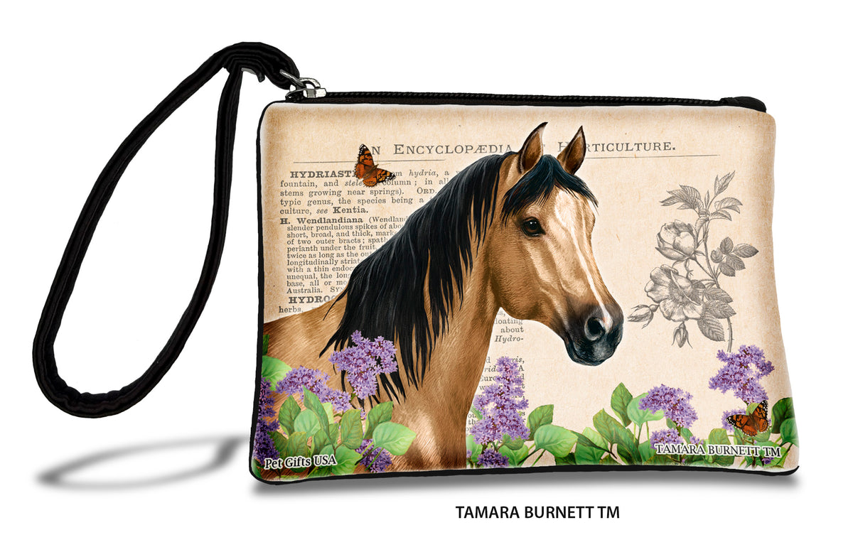 Quarter Horse Buckskin Zippees Pet Pouch