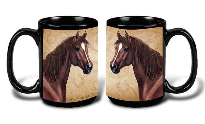 Quarter Horse Chestnut - My Faithful Friends Mug 15 oz