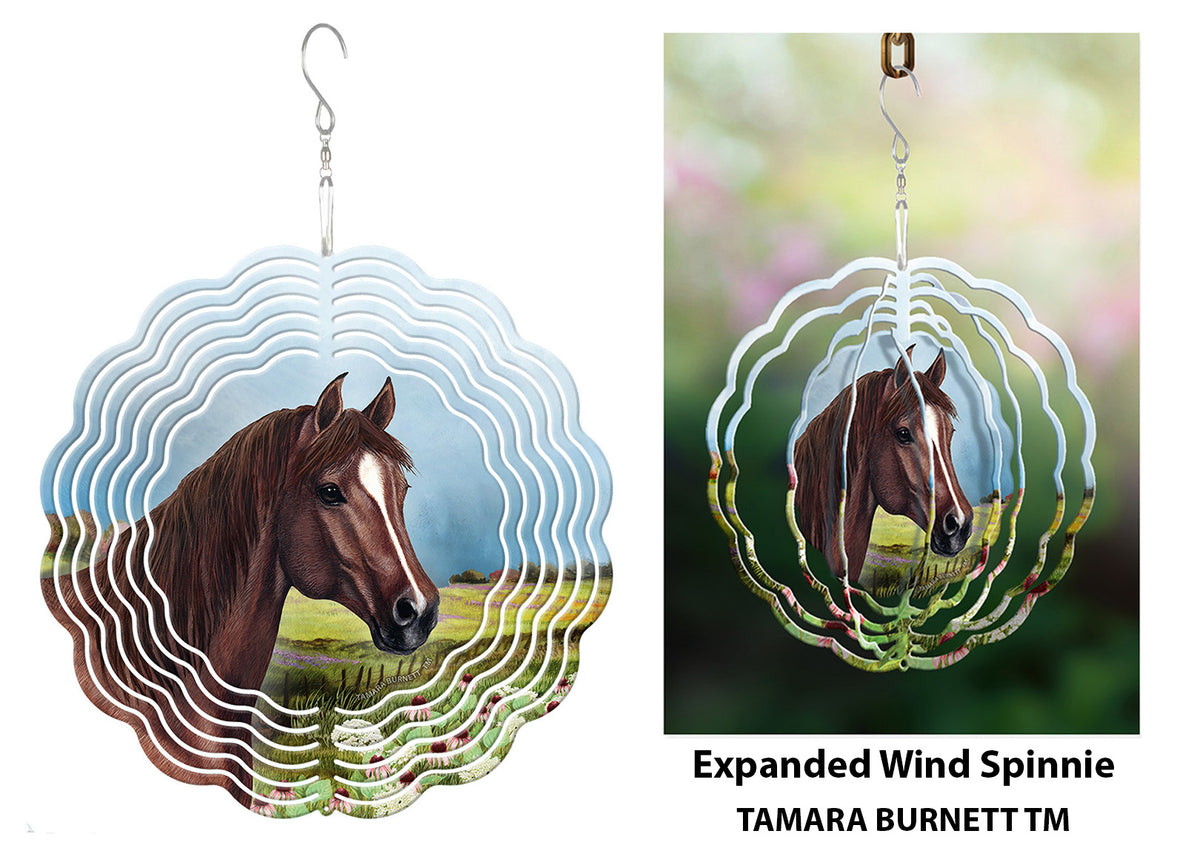 Quarter Horse Chestnut Wind Spinner