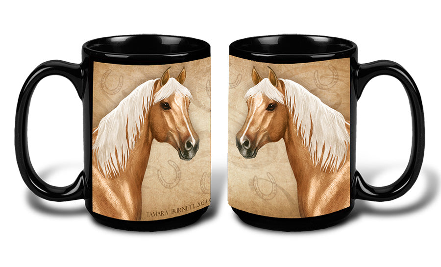 Quarter Horse Palomino - My Faithful Friends Mug 15 oz
