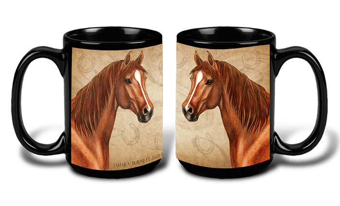 Quarter Horse Sorrel - My Faithful Friends Mug 15 oz
