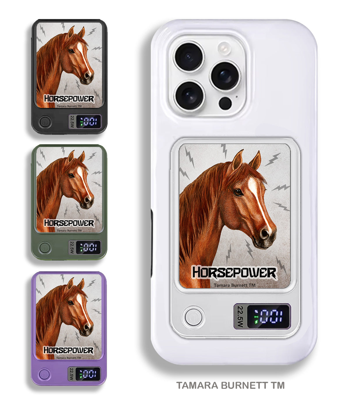 Quarter Horse Sorrel Phone Bank Wireless Charger