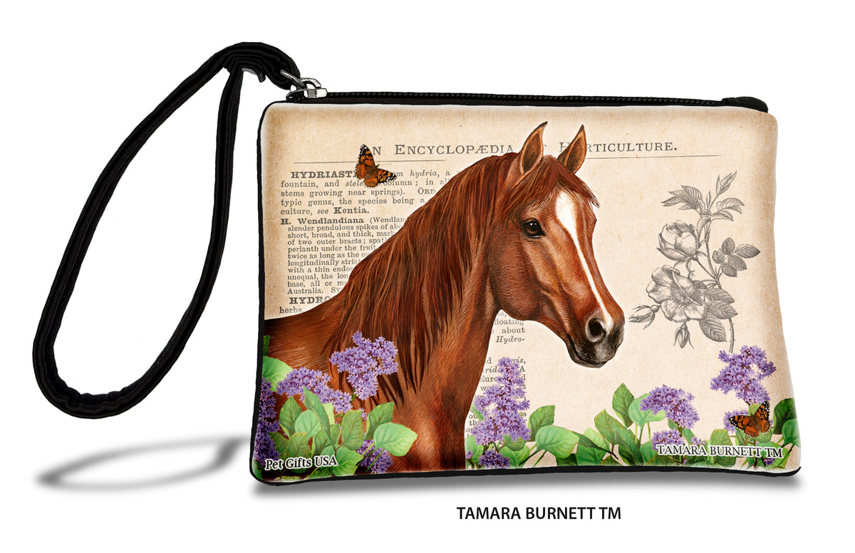 Quarter Horse Sorrel Zippees Pet Pouch