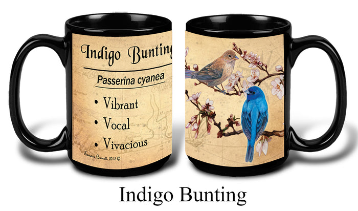 Indigo Bunting - My Faithful Friends Mug 15 oz
