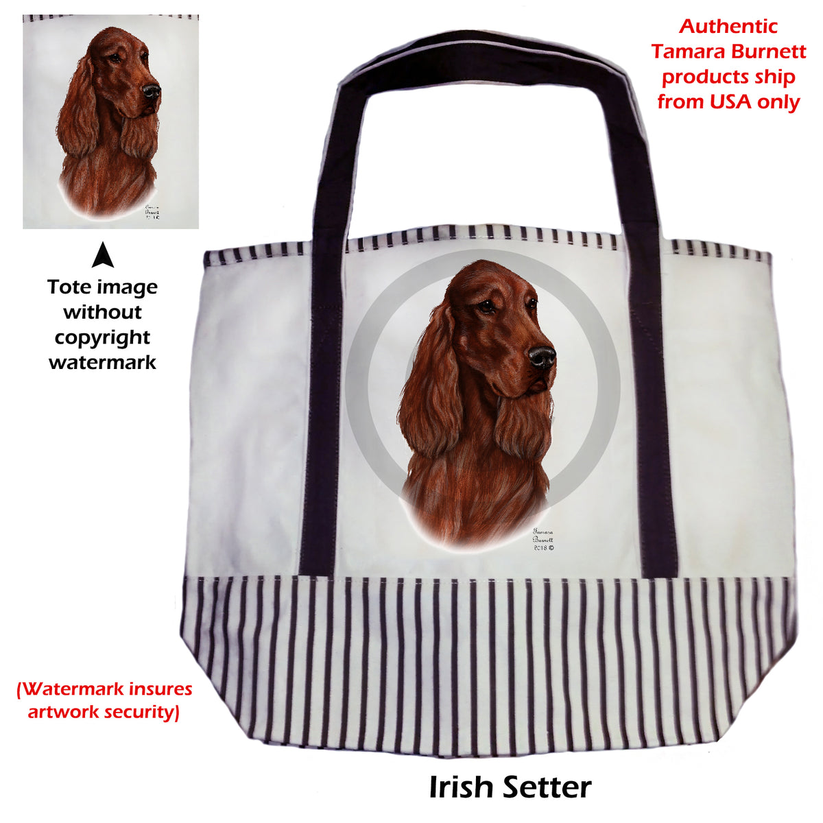 Irish Setter - Tote Bag