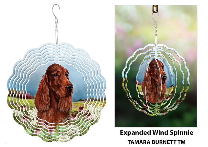 Irish Setter Red Wind Spinner