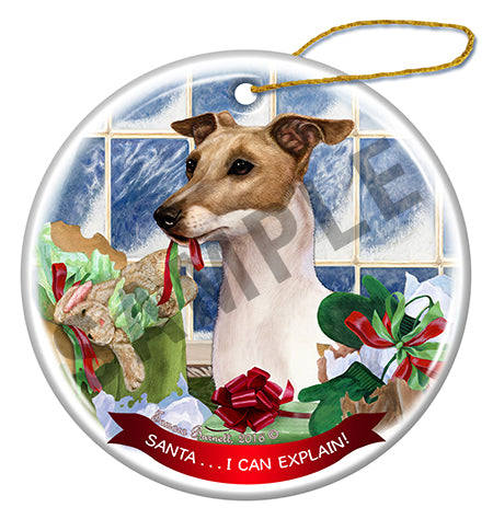 Italian Greyhound Fawn Ornament