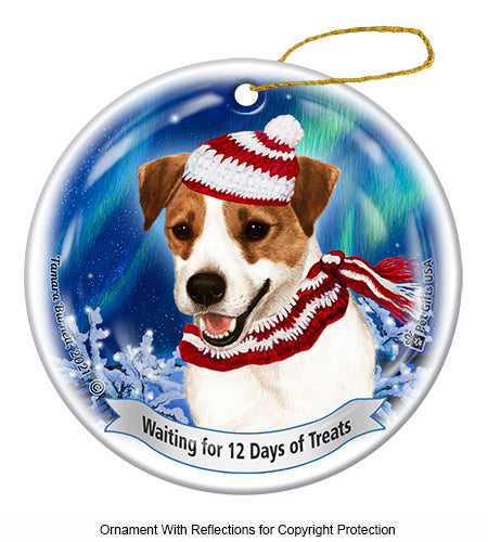 Jack Russell 12 Days of Treats Ornament