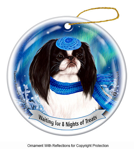 Japanese Chin Hanukkah Ornament