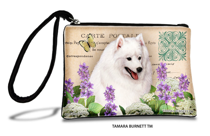 Japanese Spitz (White) Zippees Pet Pouch