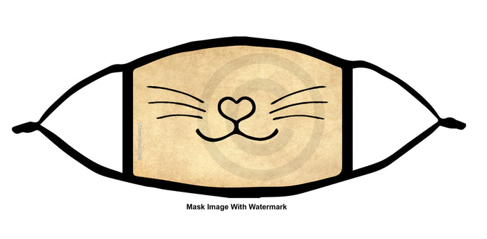Kitty Face Face Mask