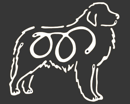 Great Pyrenees K-Lines Window Tattoo