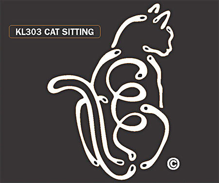  K-Lines Window Tattoo