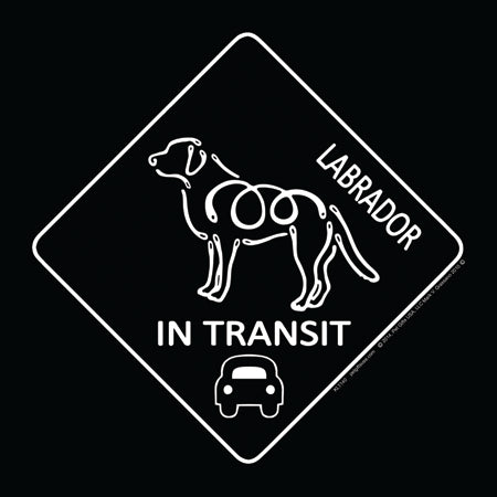 Labrador Retriever K-Lines In Transit Magnets
