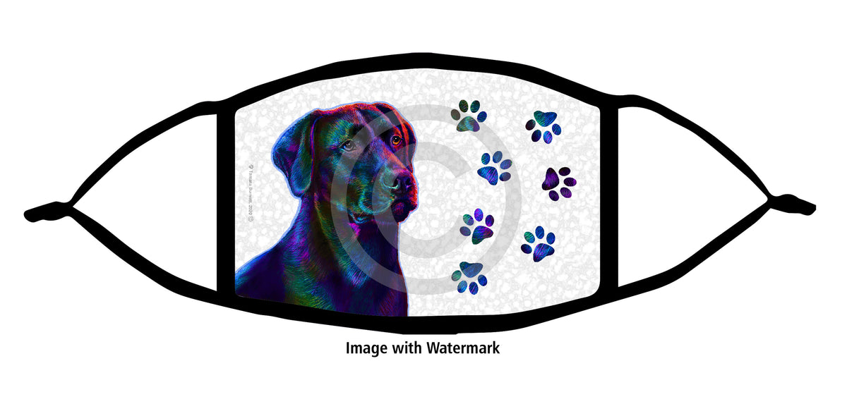 Labrador (American Black) Face Mask