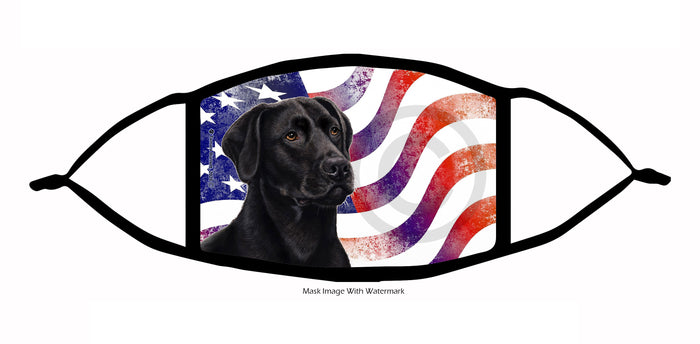 Labrador (American, Black) Face Mask