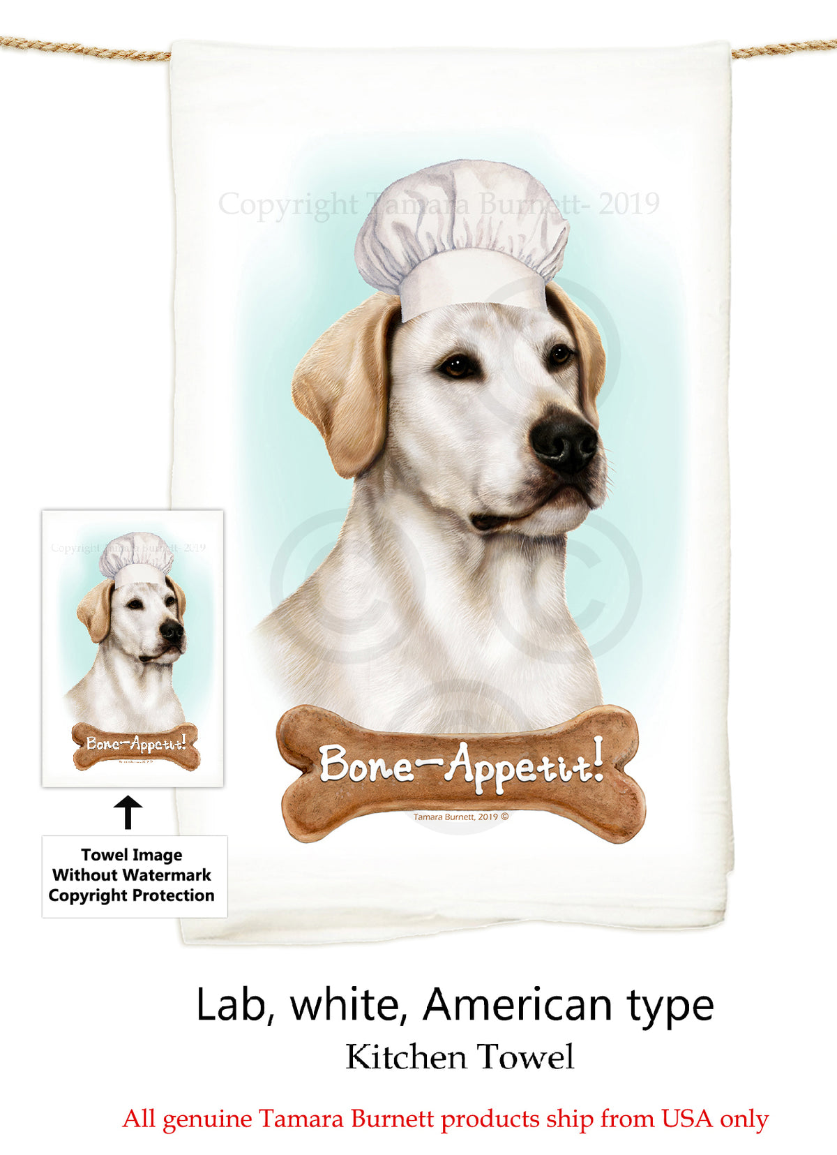 Labrador Retriever Flour Sack Towel