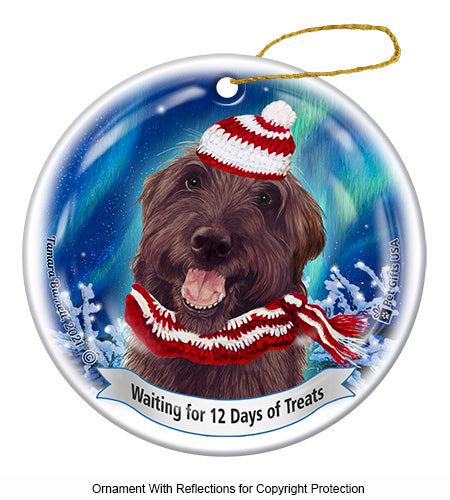 Labradoodle Chocolate Ornament