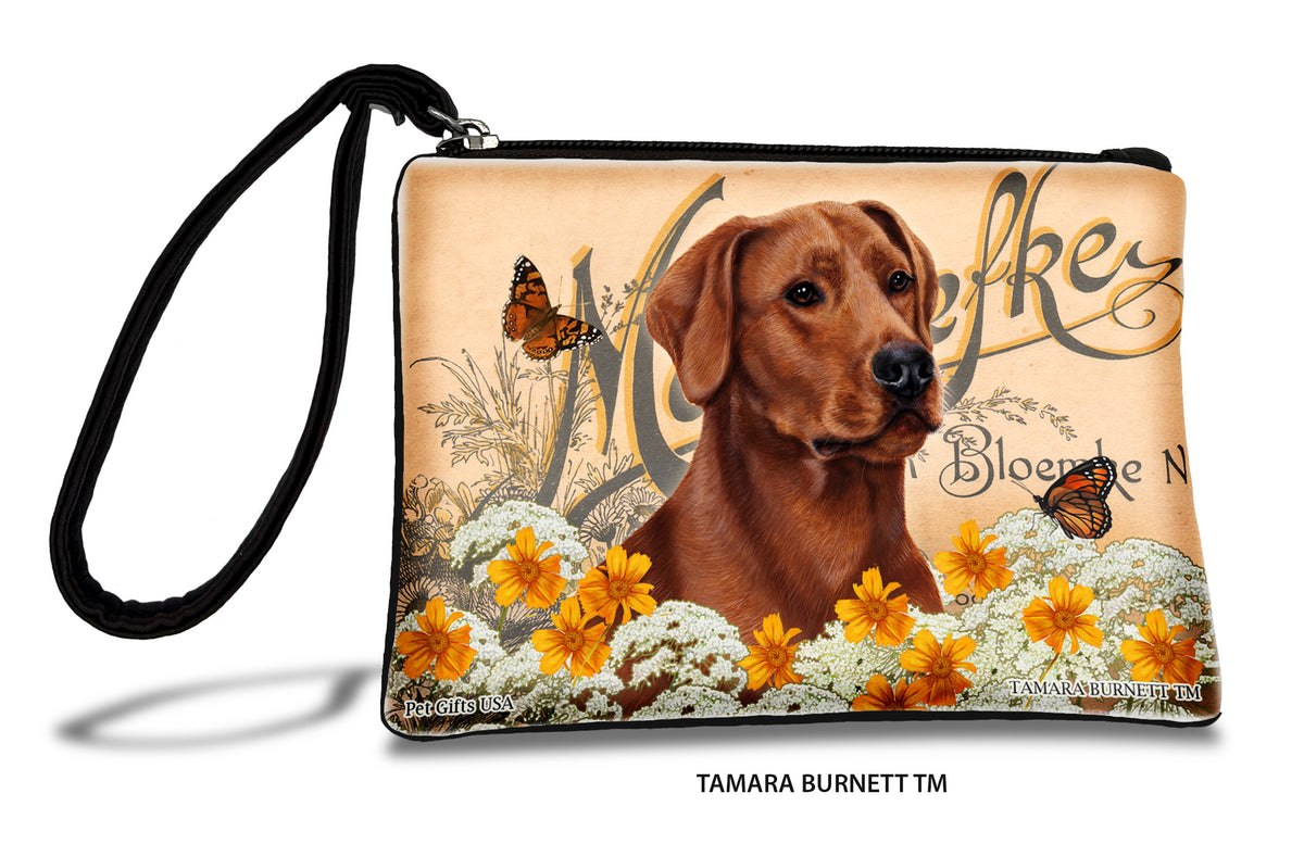 Labrador Retriever American Red Zippees Pet Pouch