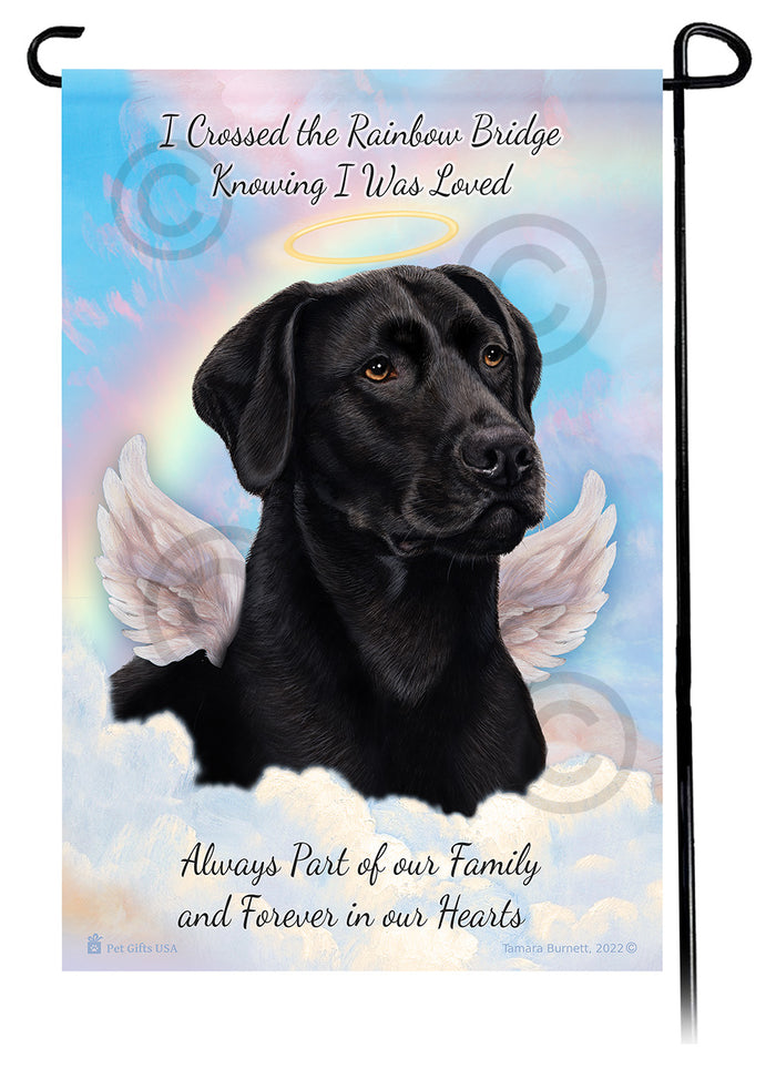 Labrador Retriever Memorial Garden Flags
