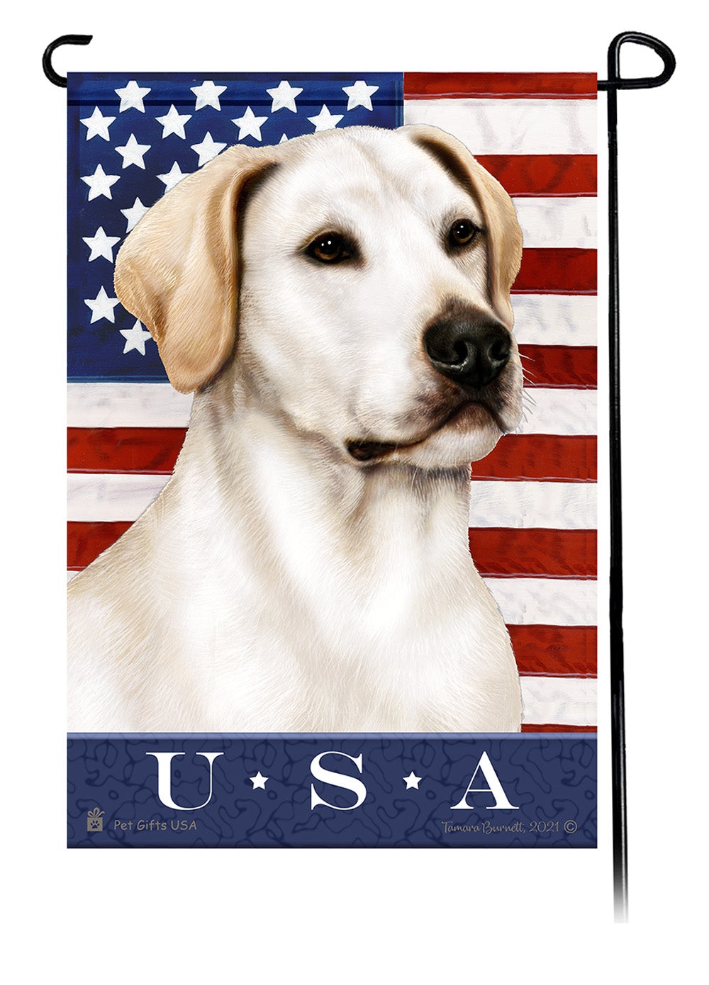 Labrador Retriever True Blue - Garden Flag