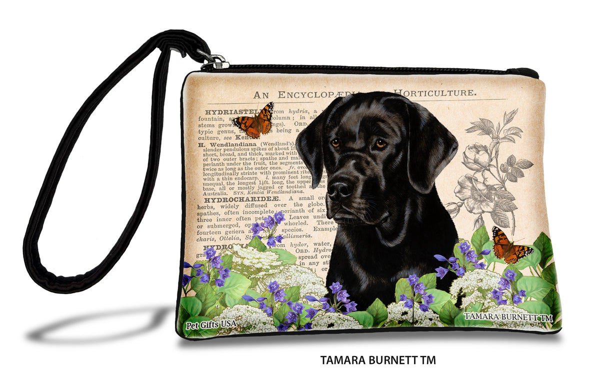 Labrador Retriever English Black Zippees Pet Pouch