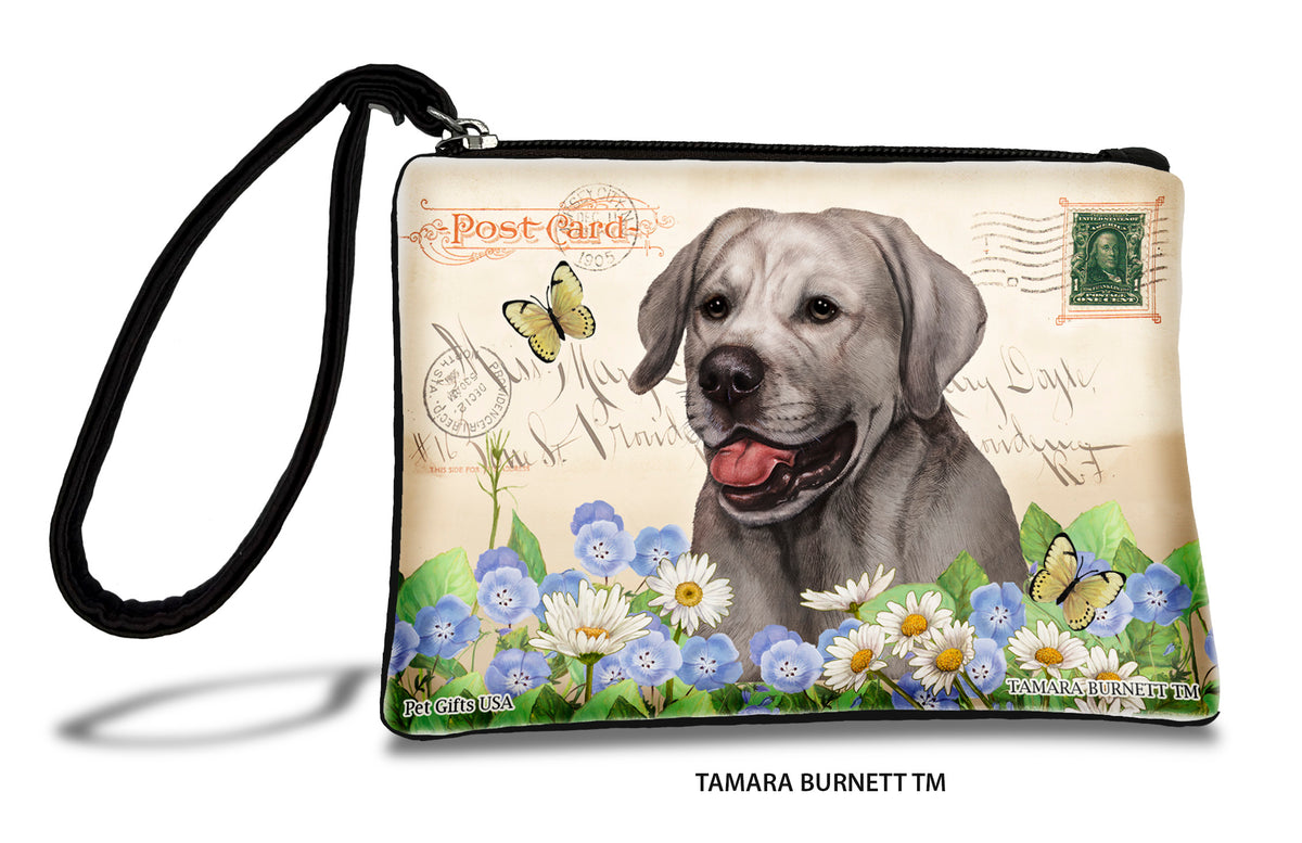 Labrador Retriever English Silver Zippees Pet Pouch