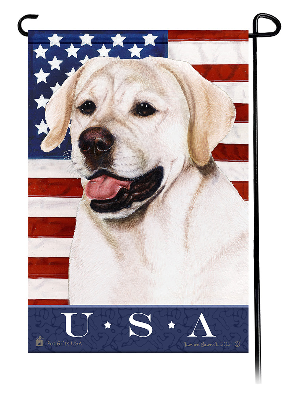 Labrador Retriever True Blue - Garden Flag