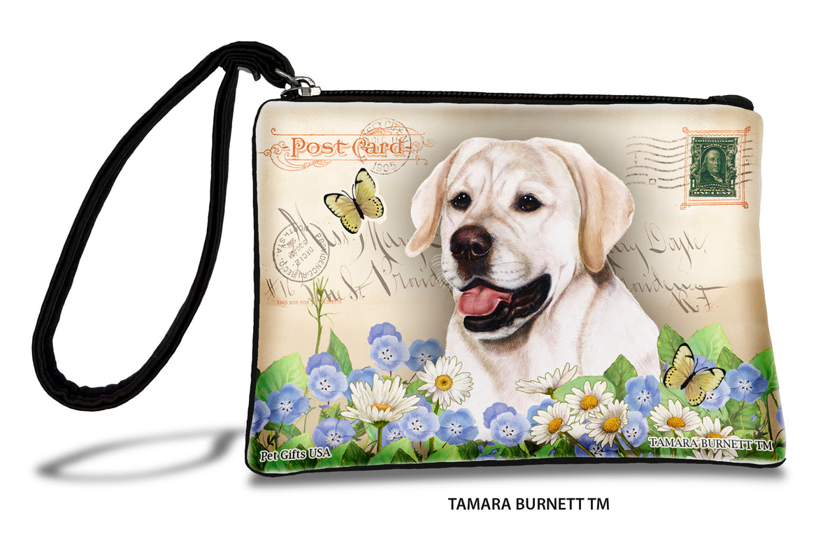 Labrador Retriever English White Zippees Pet Pouch