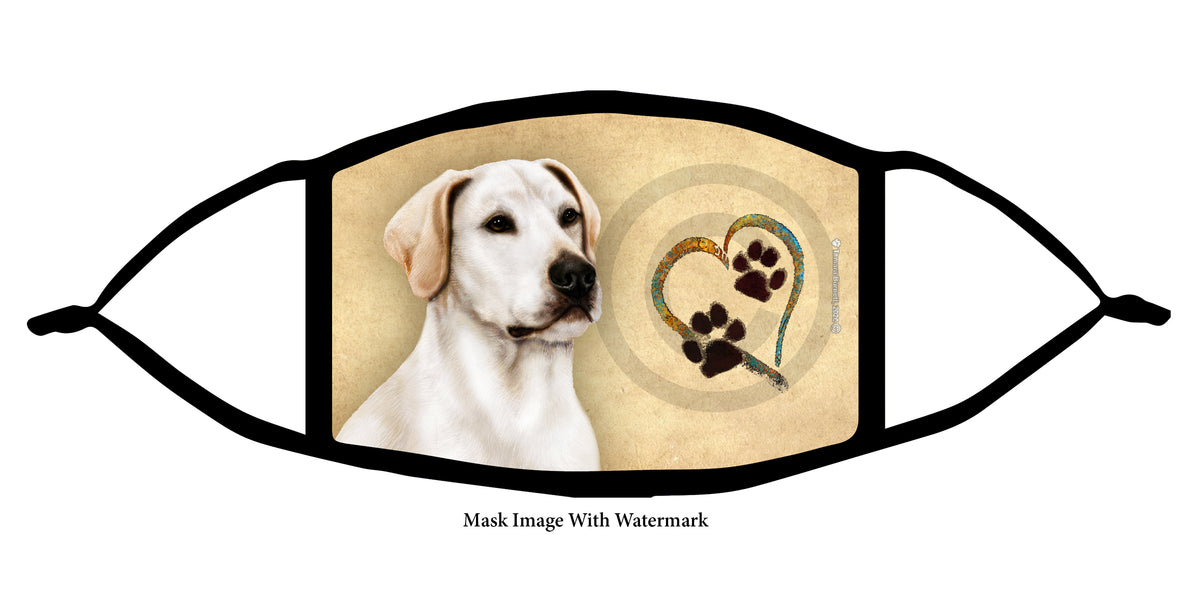 Labrador (American White) Face Mask