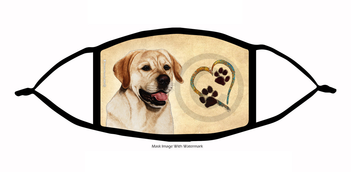 Labrador (English Yellow) Face Mask