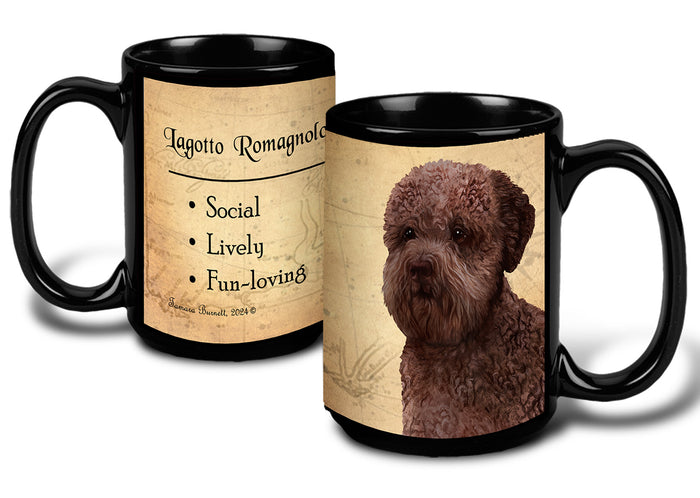 Lagotto Romagnolo Brown - My Faithful Friends Mug 15 oz