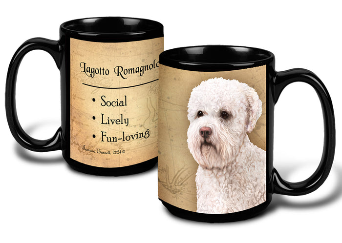 Lagotto Romagnolo White - My Faithful Friends Mug 15 oz