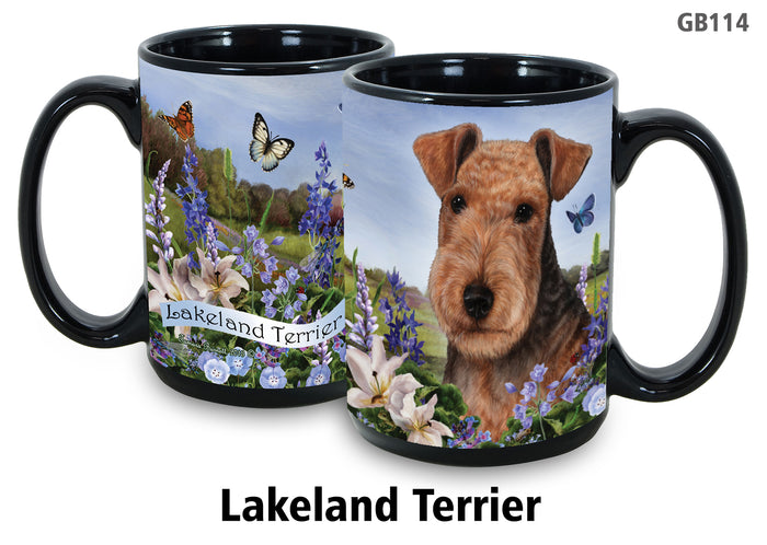 Lakeland Terrier - Garden Party Fun Mug 15 oz