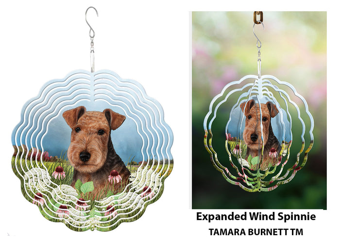 Lakeland Terrier Wind Spinner