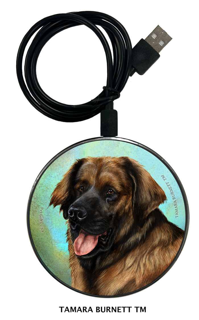 Leonberger Zoomies Wireless Charger