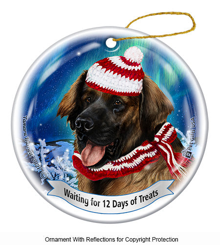 Leonberger 12 Days of Treats Ornament