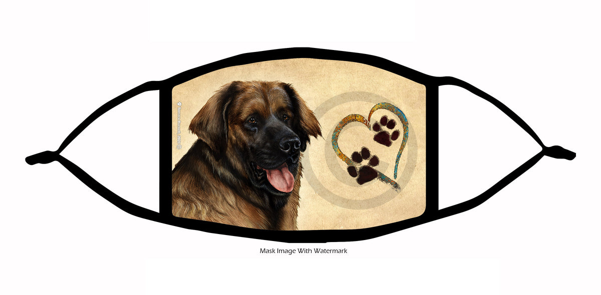 Leonberger Face Mask