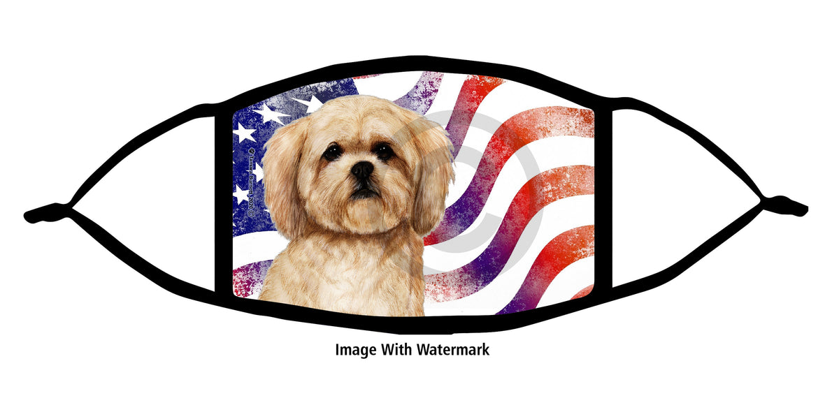 Lhasa Apso (Cream) Face Mask
