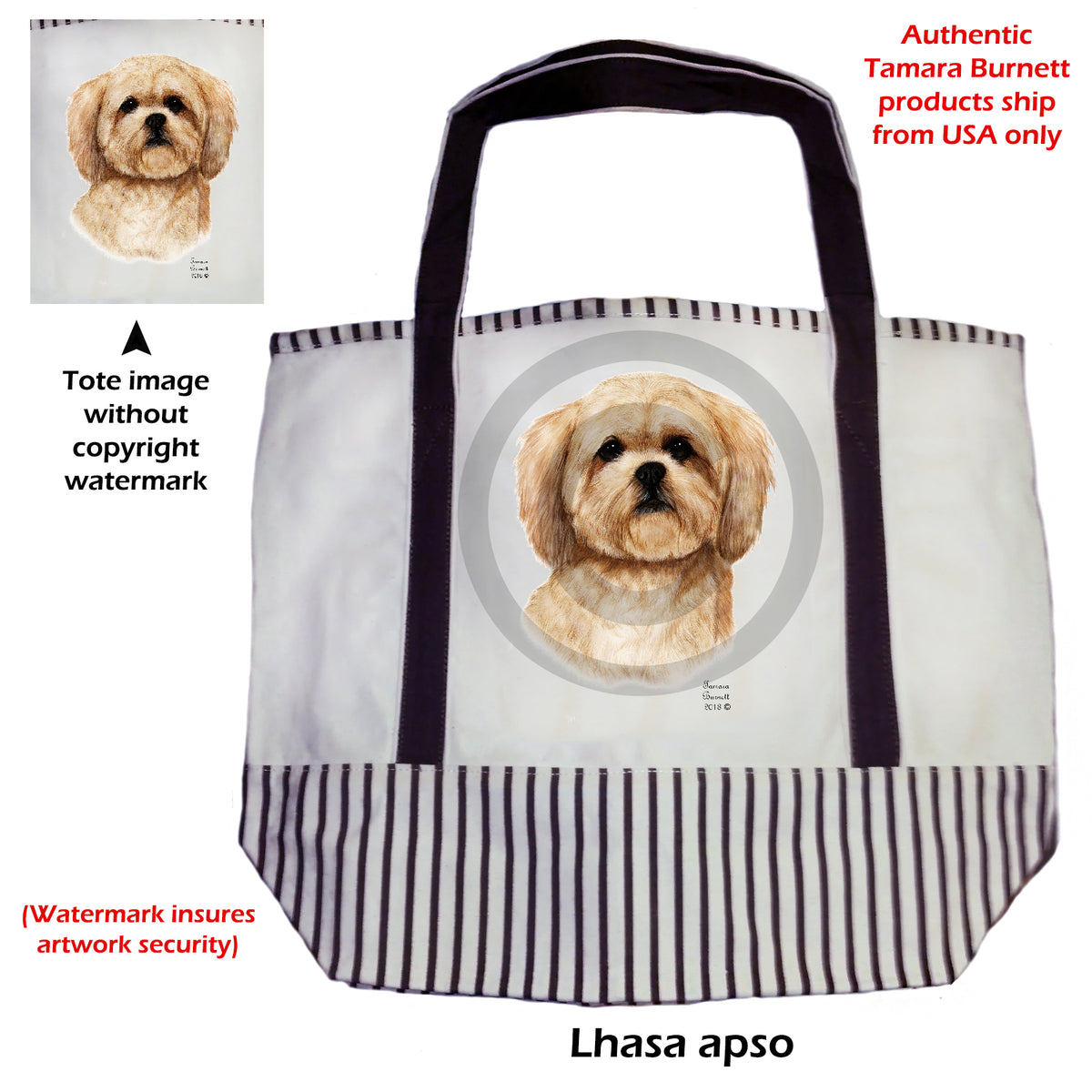 Lhasa Apso - Tote Bag