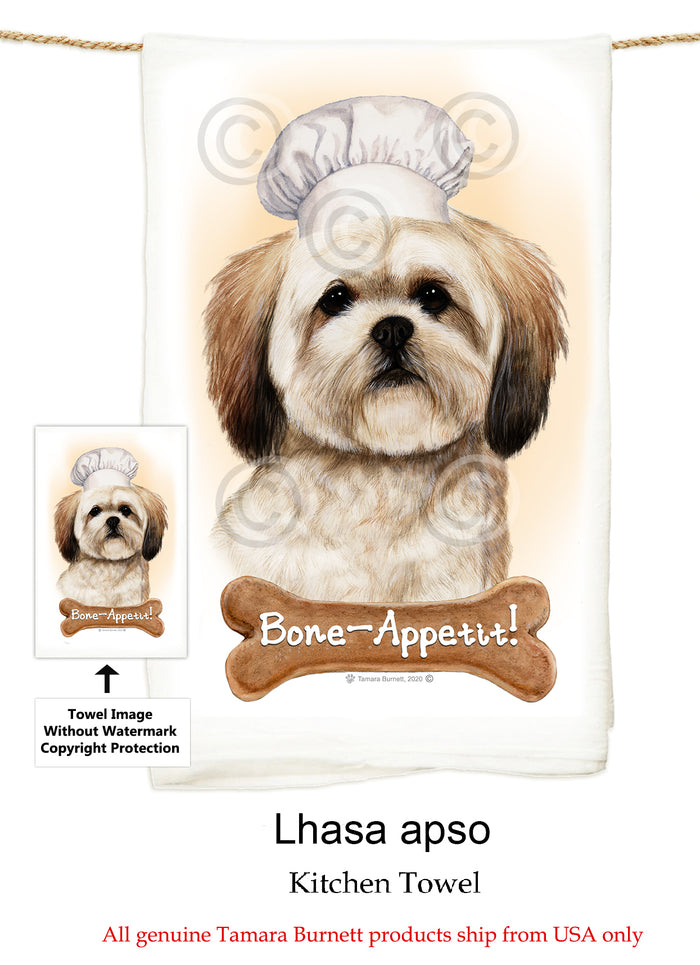 Lhasa Apso Flour Sack Towel