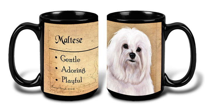 Maltese Adult - My Faithful Friends Mug 15 oz