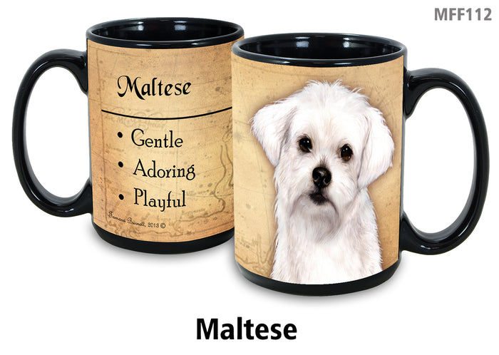 Maltese - My Faithful Friends Mug 15 oz