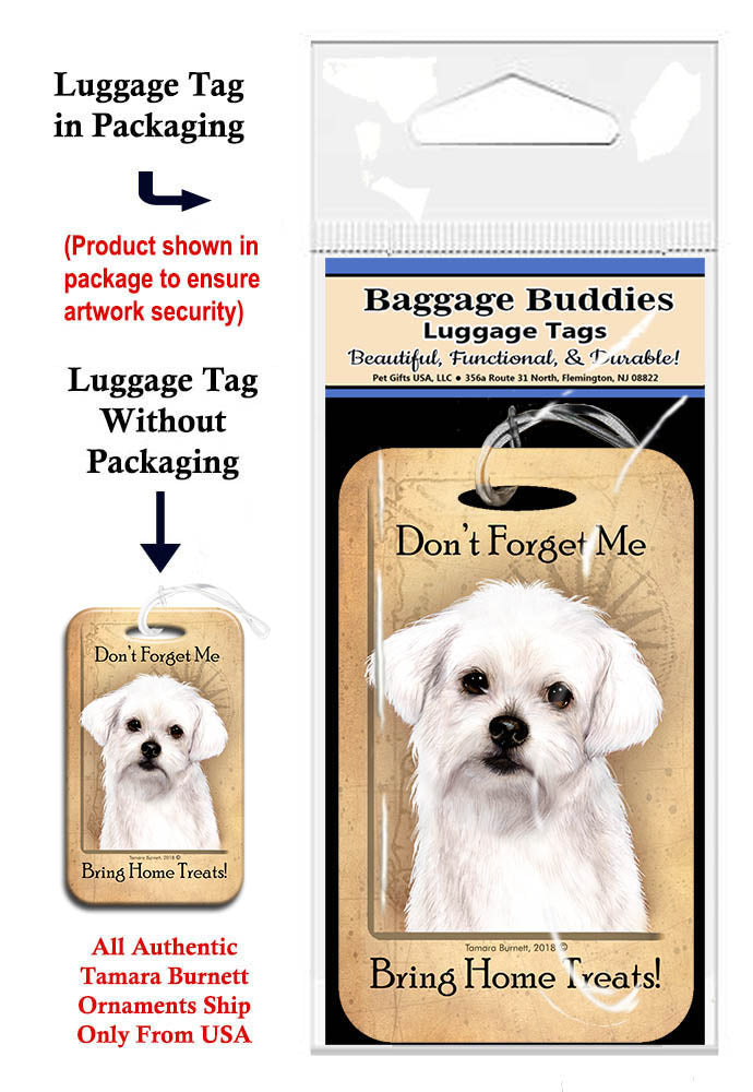 Maltese Baggage Buddies