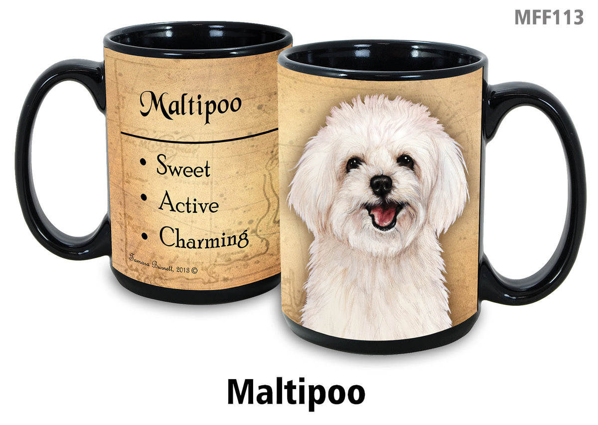 Maltipoo - My Faithful Friends Mug 15 oz