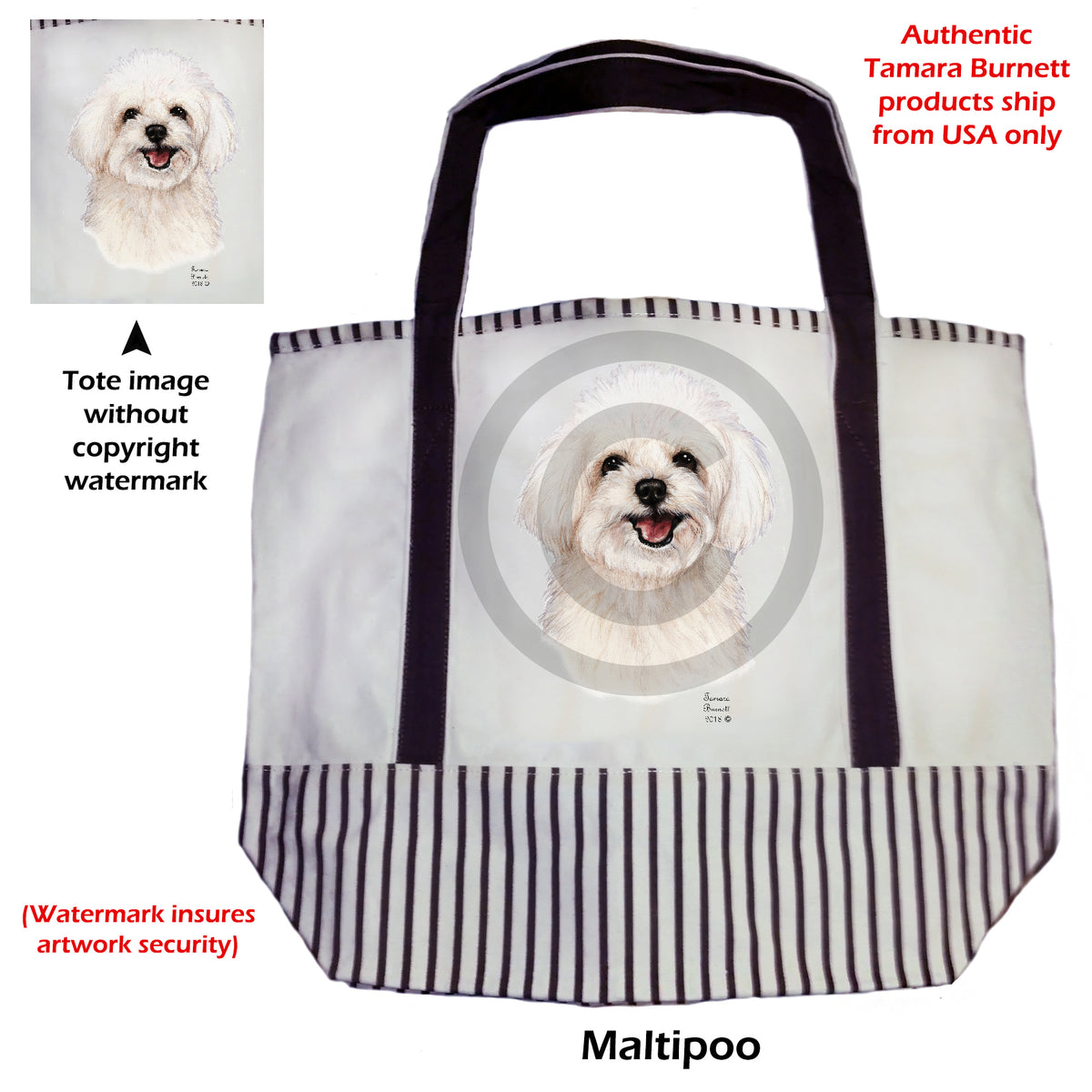 Maltipoo - Tote Bag