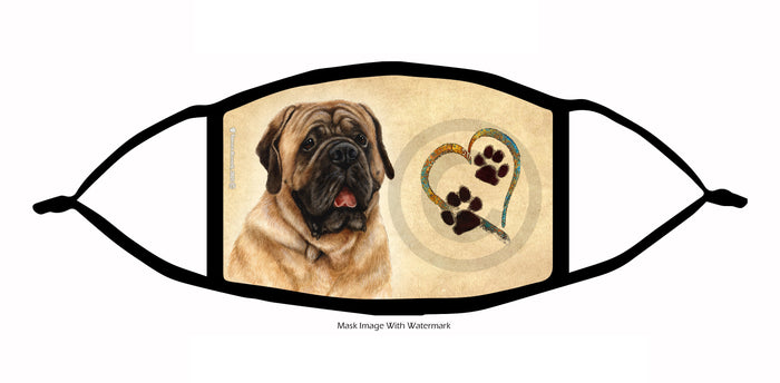 Bullmastiff (Fawn) Face Mask